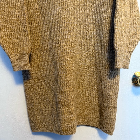 Aritzia Wilfred Montpellier Sweater Dress - Camel - Picture 4 of 11